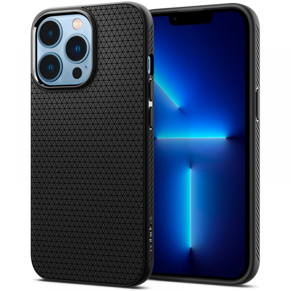 Spigen Liquid Air iPhone 13 Pro dėklas - matinė juoda
