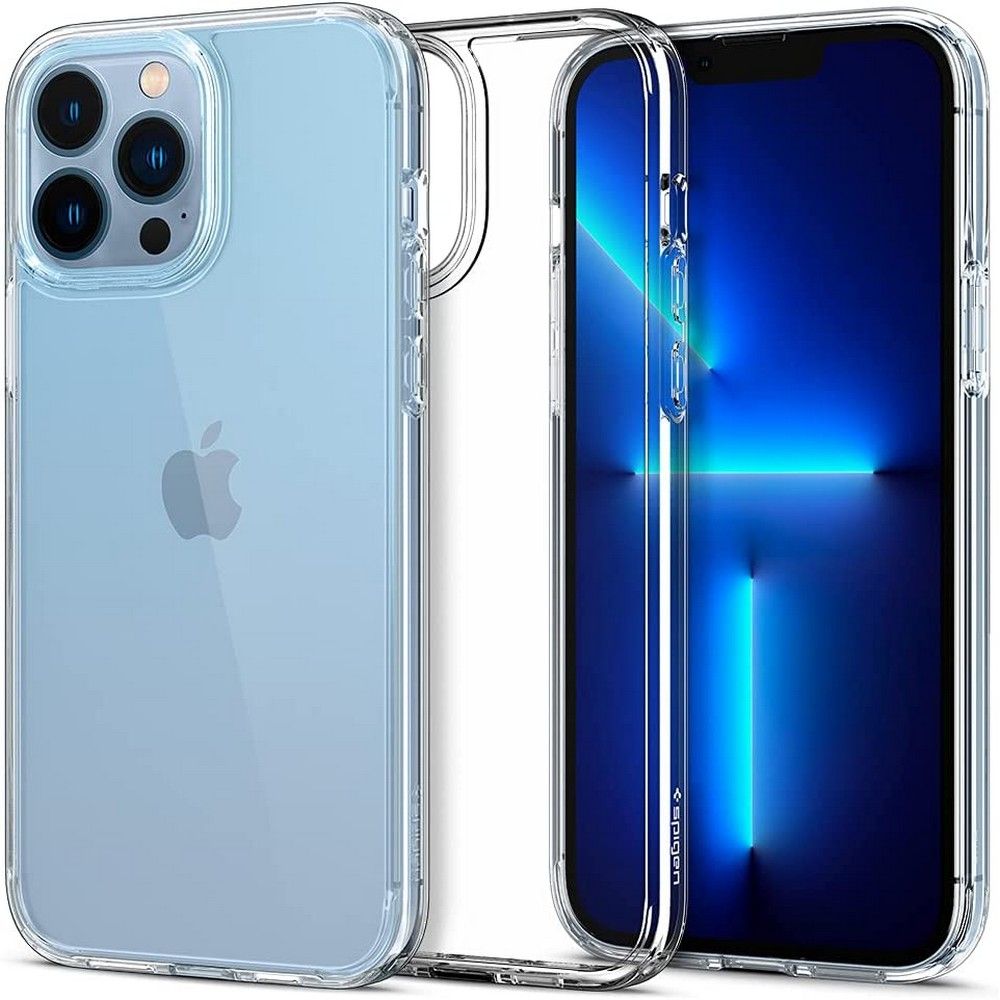 Spigen Ultra Hybrid iPhone 13 Pro dėklas - skaidrus