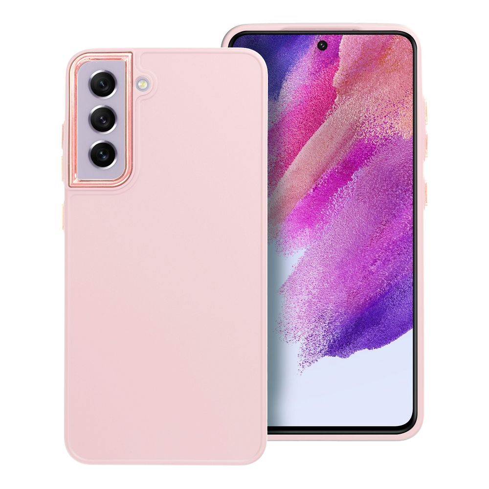 Dėklas telefonui SAMSUNG S21 FE - rožinis