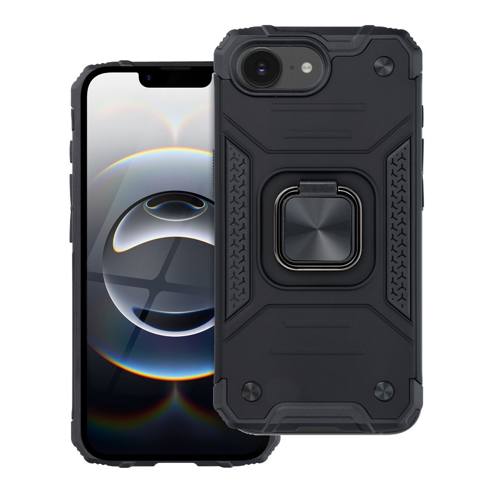 NITRO dėklas telefonui IPHONE 16e (SE 4 2025) juodas