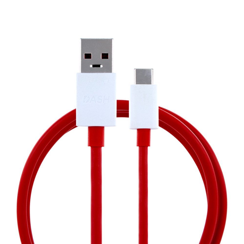 ONEPLUS originalus kabelis USB A į Type C 4A D301 1 m raudonas (be pakuotės)