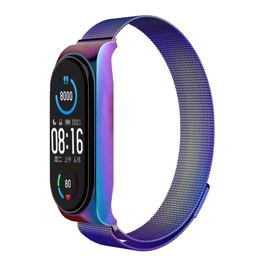 METAL dirželis XIAOMI Mi Band 5 / 6 įvairiaspalvis (05)