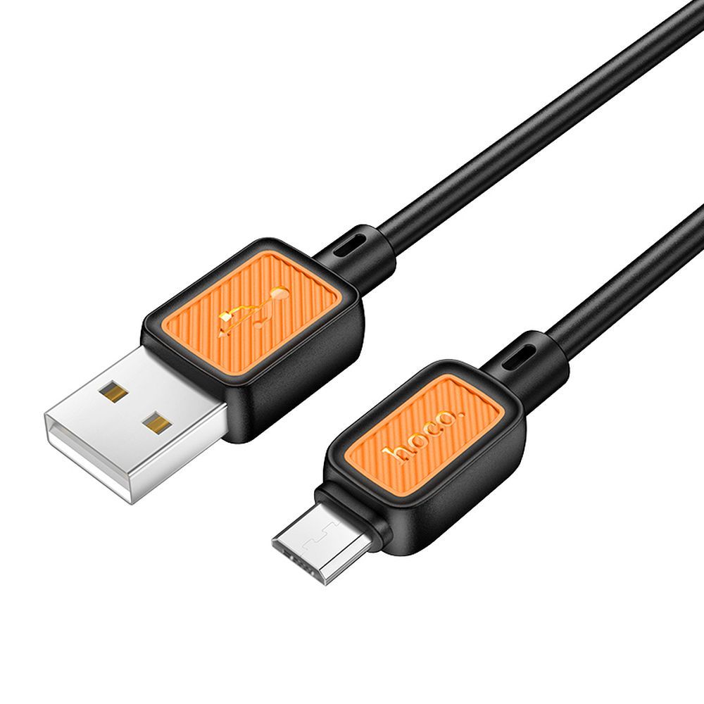 Kabelis USB A į Micro USB Hoco 2,4A 1 m X108 juodas