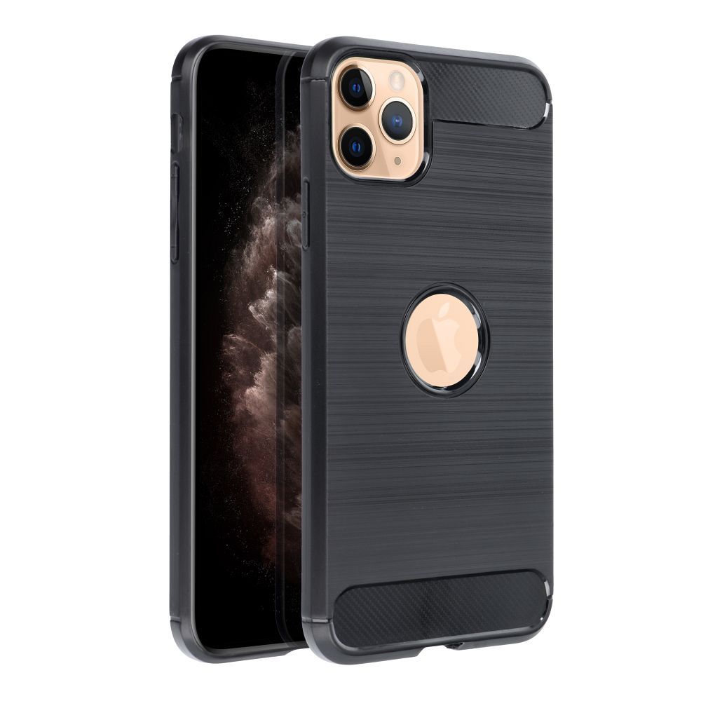 CARBON dėklas telefonui IPHONE 11 Pro Max juodas