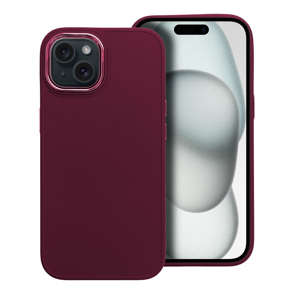 FRAME dėklas telefonui IPHONE 15 violetinis