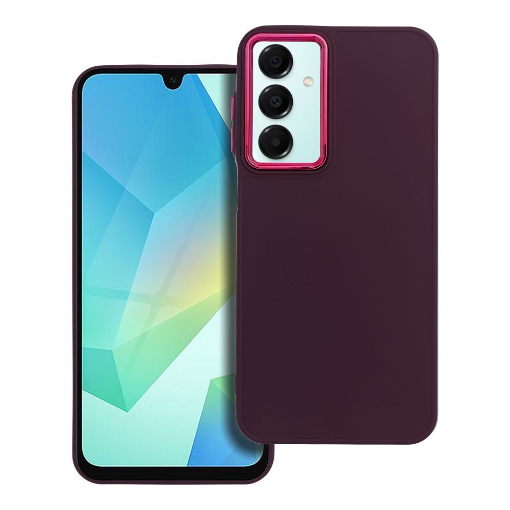 Dėklas telefonui (m) FRAME SAMSUNG A16 5G / A16 4G violetinis