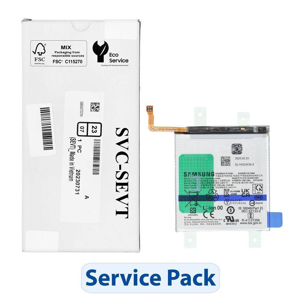 ServicePack baterija skirta SAMSUNG S23 S911B GH82-30483A