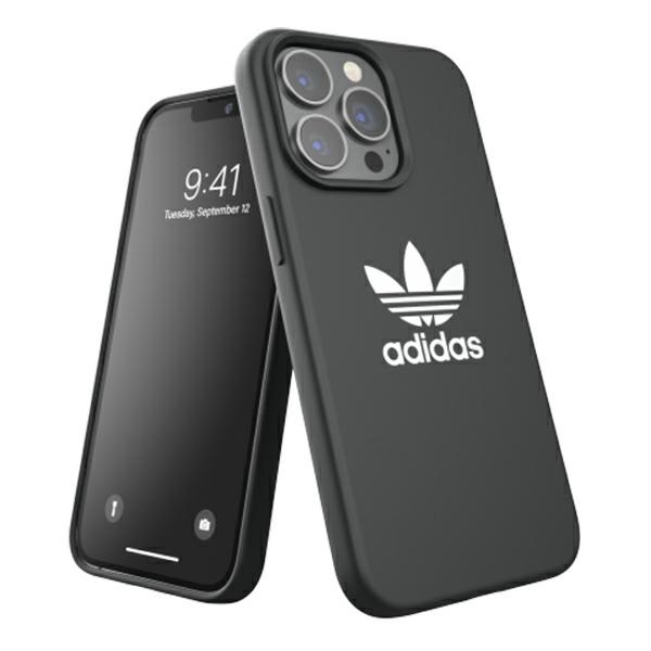 Adidas OR silikoninis dėklas iPhone 13 Pro / iPhone 13 - juodas