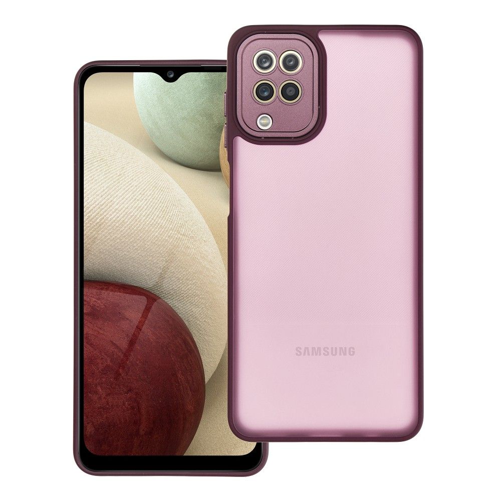 VARIETE dėklas telefonui SAMSUNG A12 / M12 violetinis