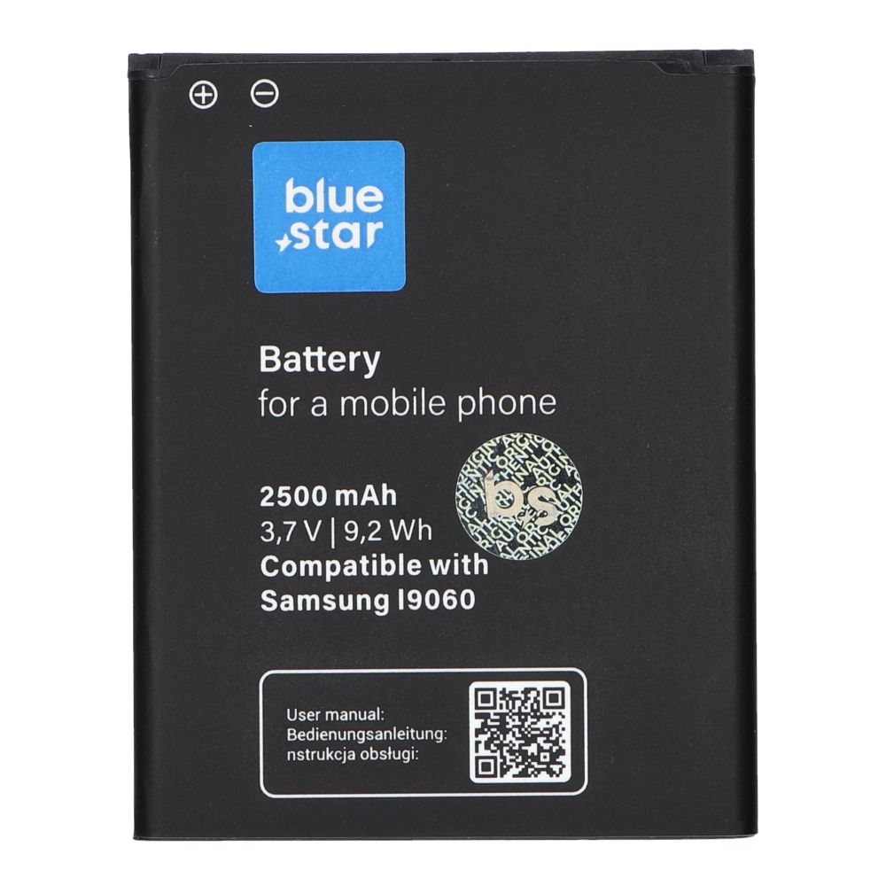 Išorinė baterija Samsung Galaxy Grand I9082 / Galaxy Grand Neo I9060 2500 mAh Blue Star Premium