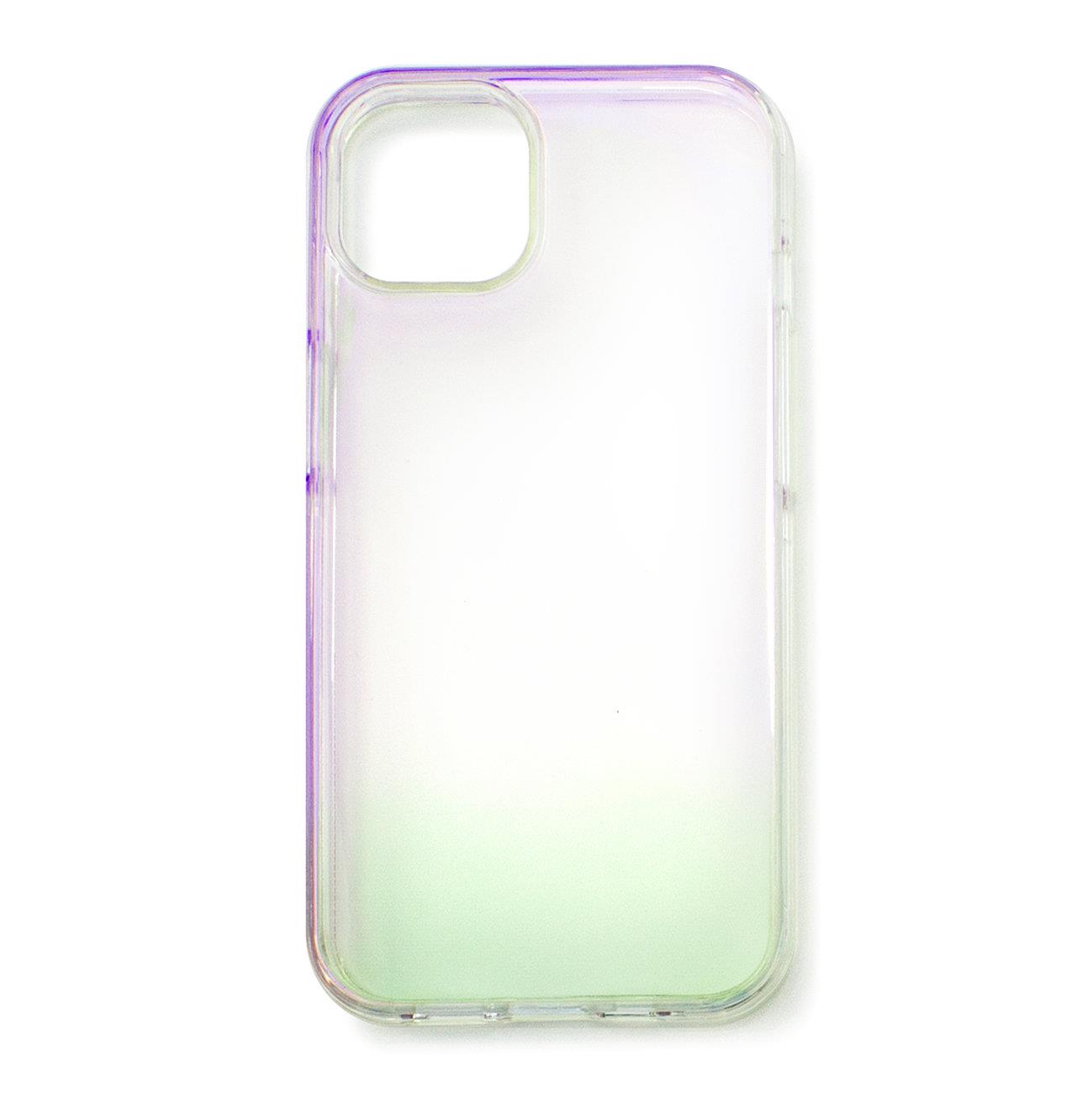 Aurora Case dėklas telefonui iPhone 12 gelinis neoninis violetinis
