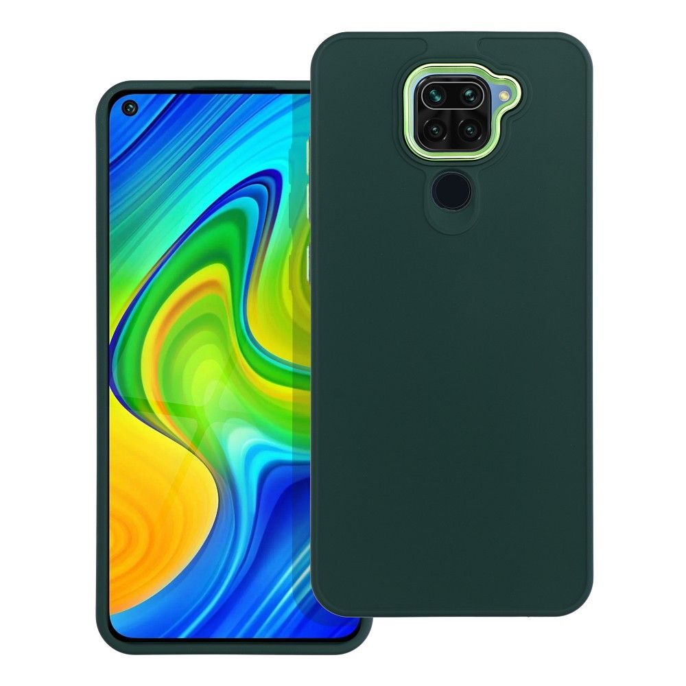 Dėklas telefonui (m) FRAME XIAOMI Redmi Note 9 žalias