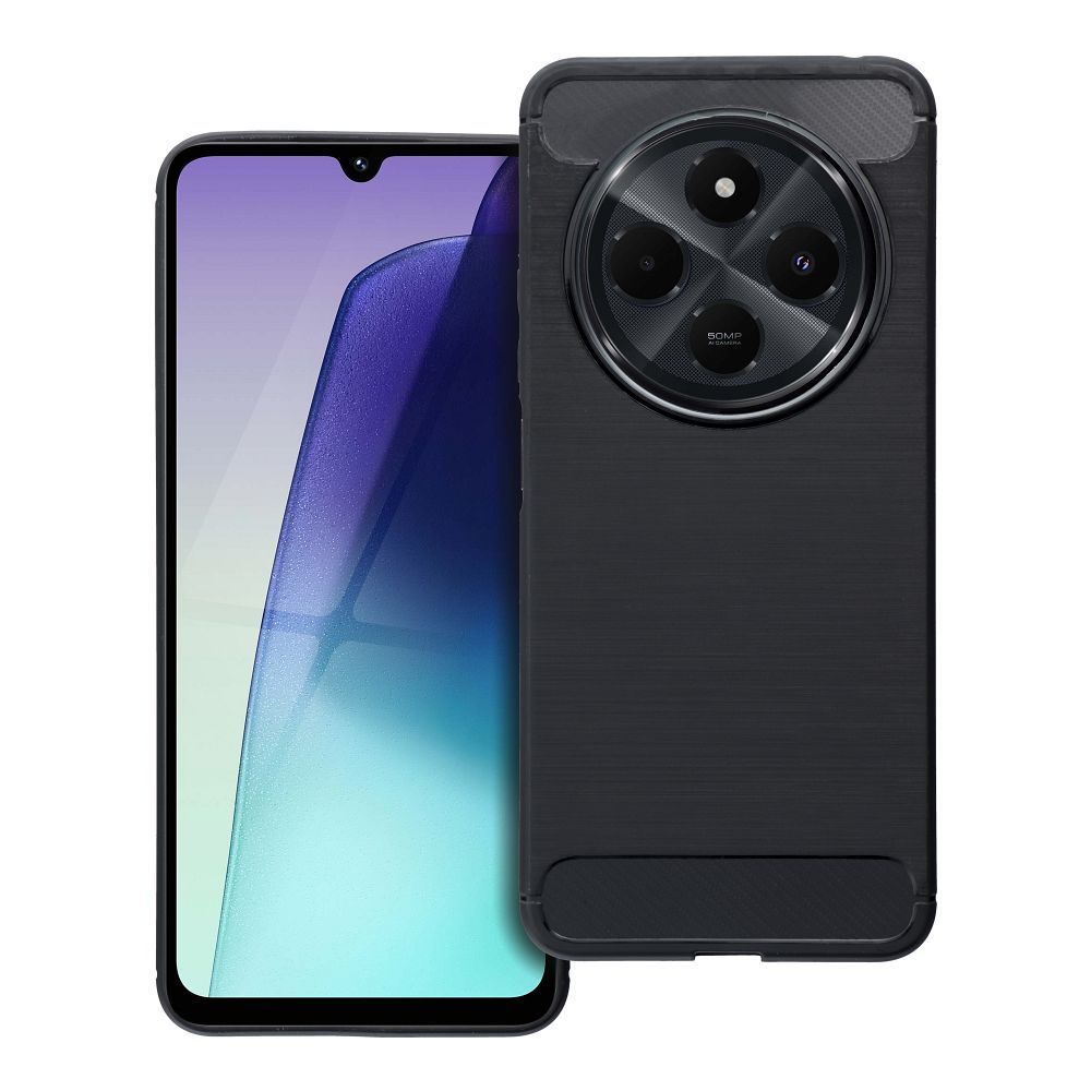 CARBON dėklas telefonui XIAOMI Redmi 14C juodas