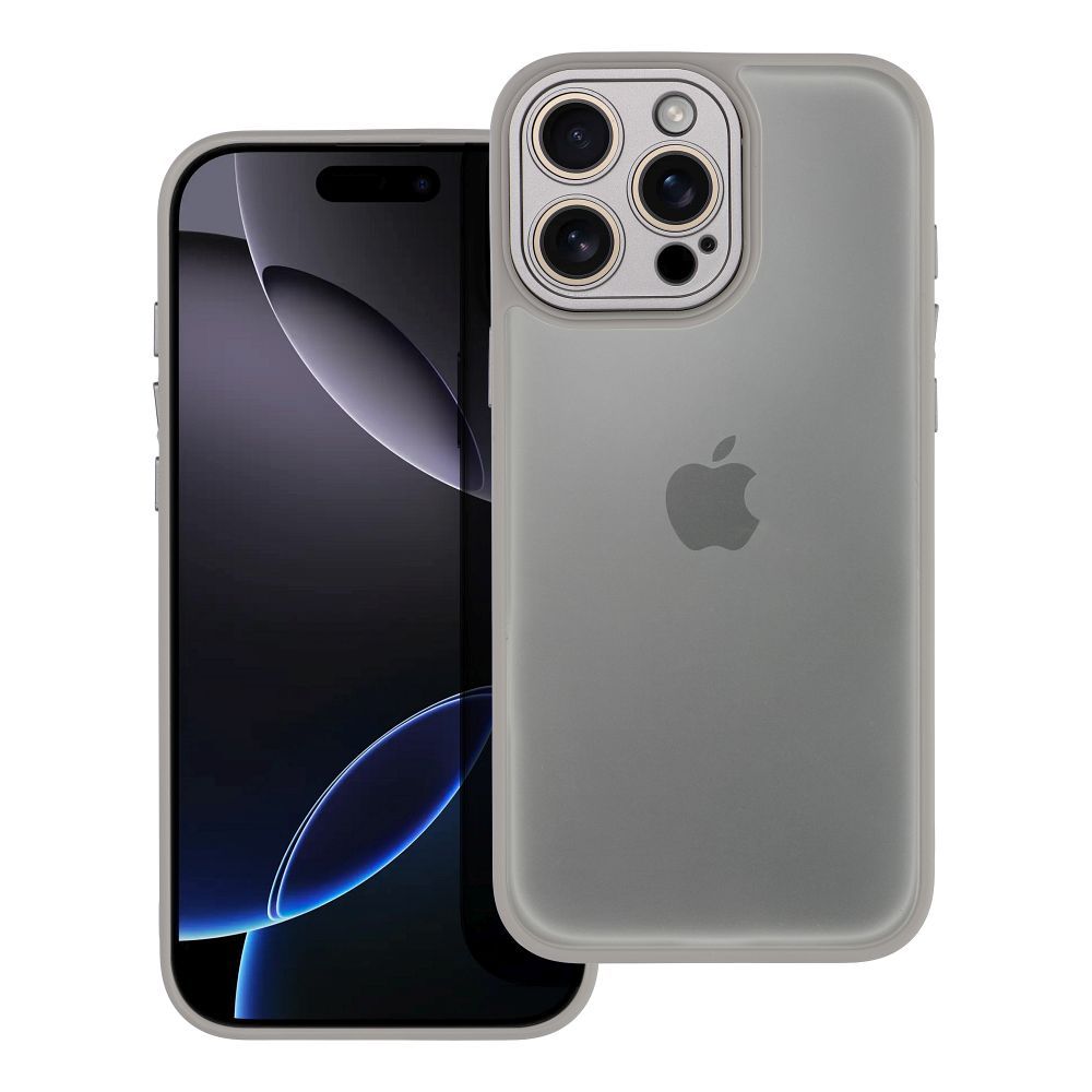 VARIETE dėklas telefonui IPHONE 16 Pro Max plieninis