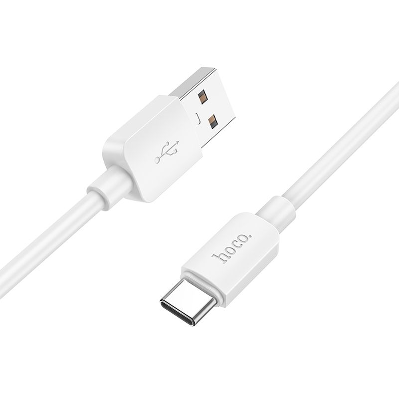 Kabelis USB A į USB C Hoco PD 2,4A 27W 1 m X96 baltas