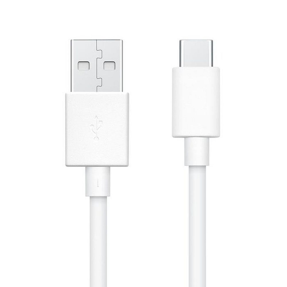 OPPO originalus kabelis USB A į Type C 3A DL143 1 m baltas bulk