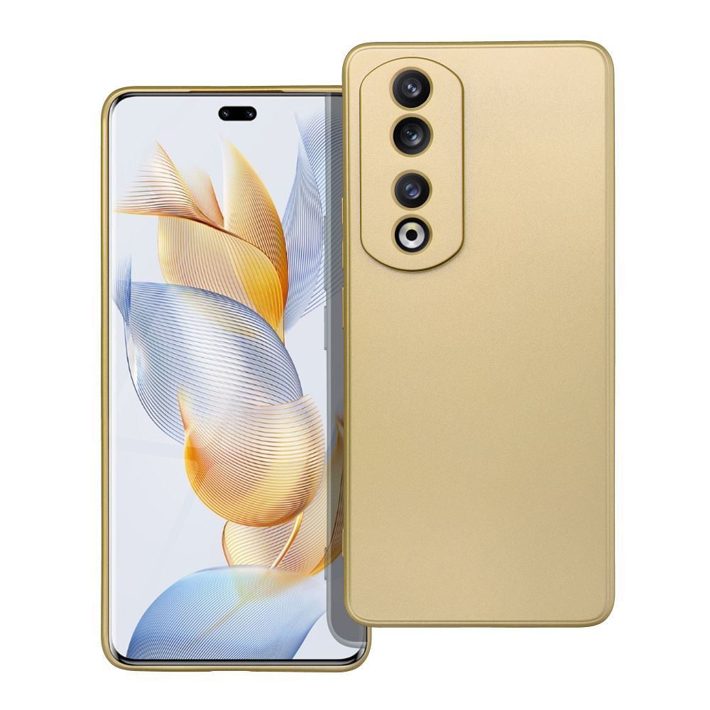 METALLIC dėklas telefonui HONOR 90 Pro 5G auksinis