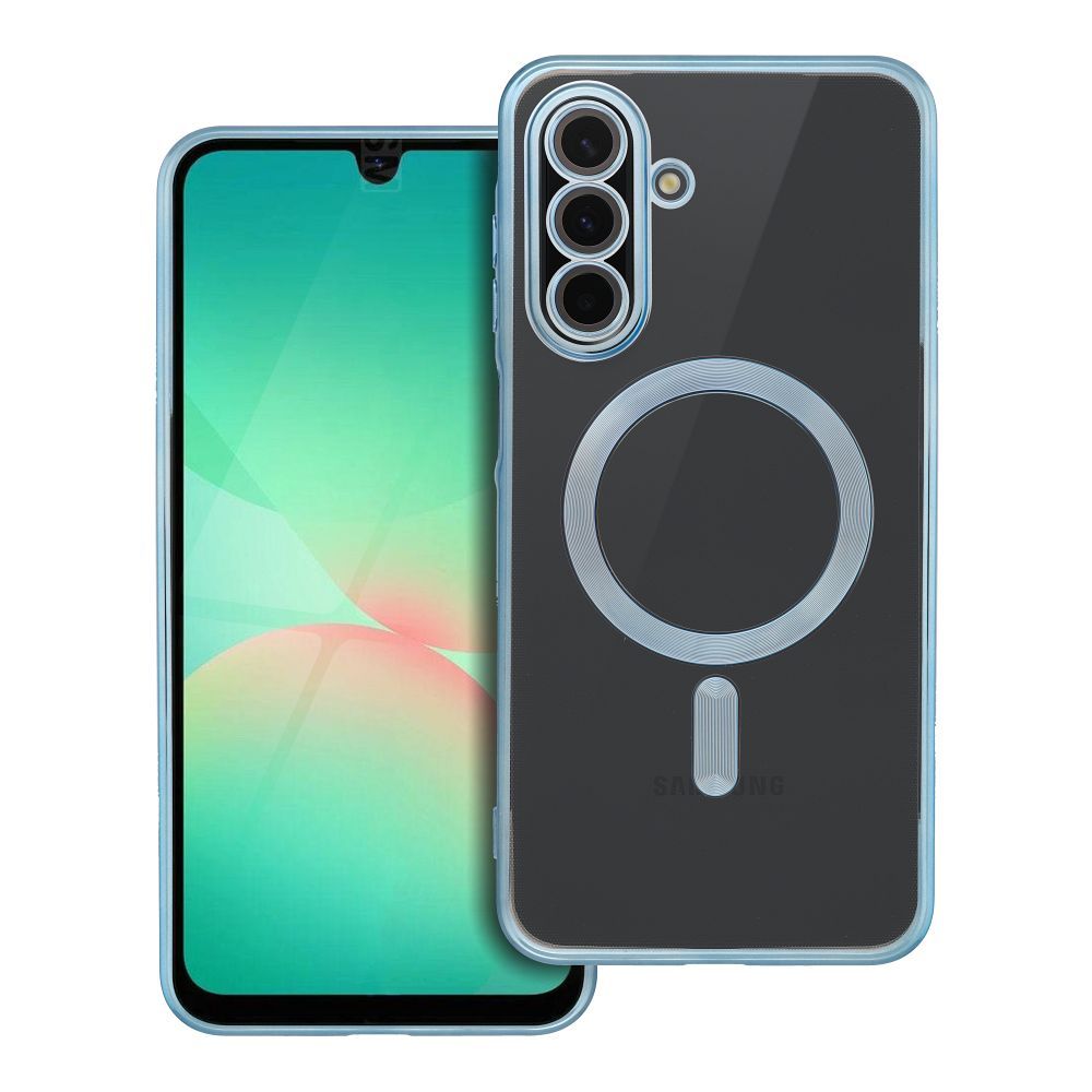 ELECTRO MAG COVER dėklas telefonui suderinamas su Magnetiniu MagSafe SAMSUNG A26 mėlyna