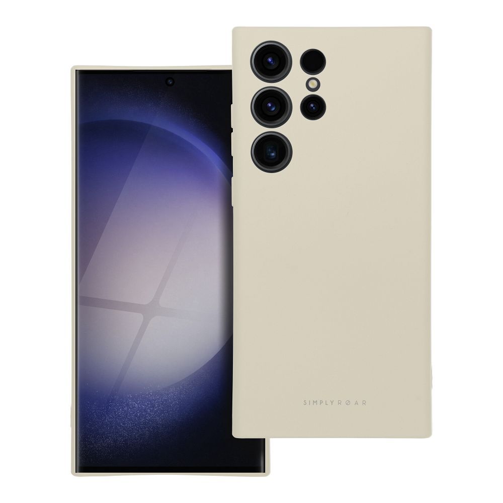 ROAR dėklas SPACE telefonui SAMSUNG S23 Ultra, akvamarino baltas