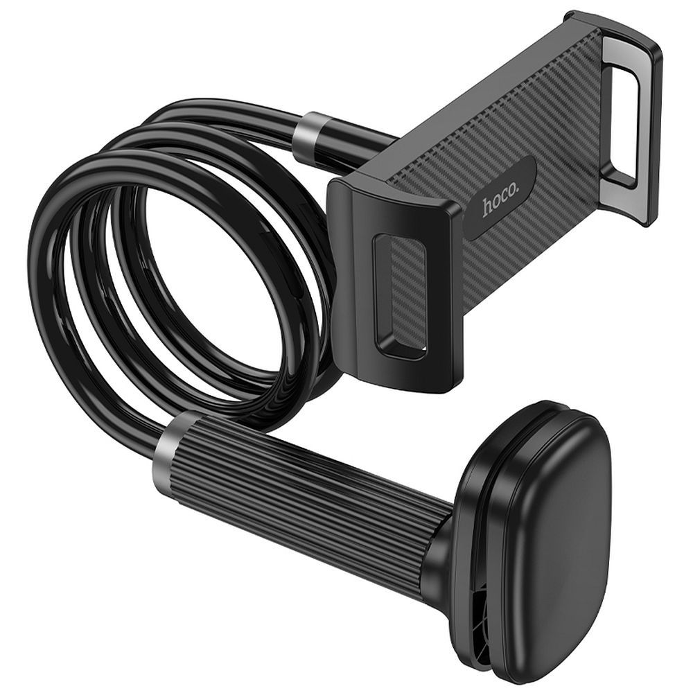 HOCO reguliuojamas stalo laikiklis su spaustuku HD10 juodas