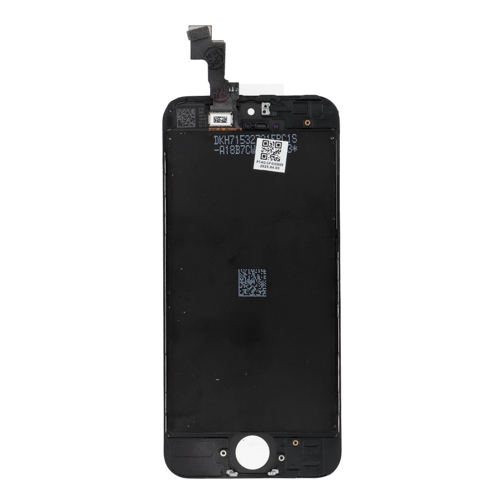 FixCell LCD ekranas IPHONE 5S SE (1gen) juodas (refurbished)