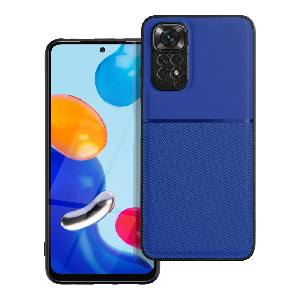 NOBLE dėklas telefonui XIAOMI Redmi Note 11 / 11S mėlynas