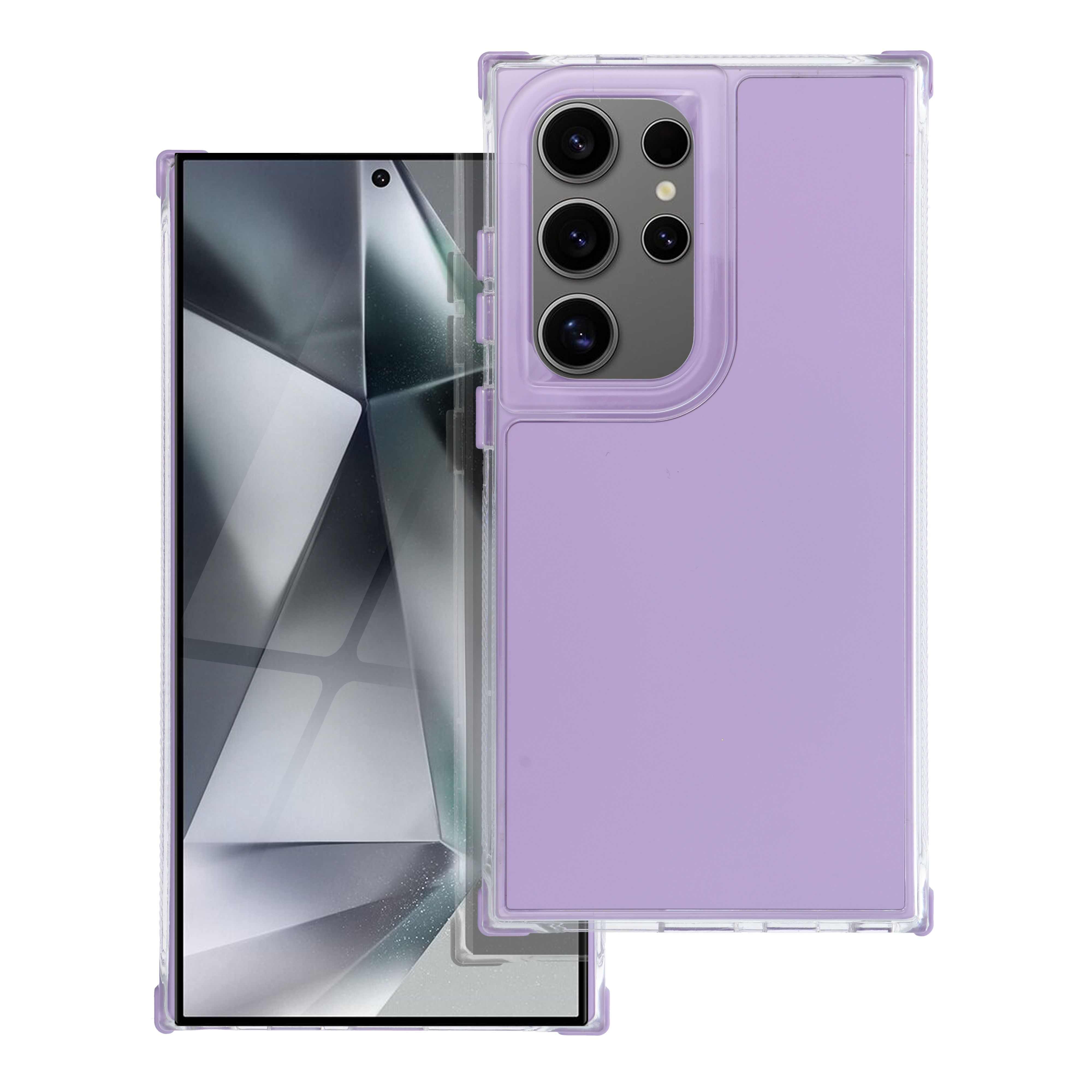 MATRIX dėklas telefonui SAMSUNG A55 5G šviesiai violetinis