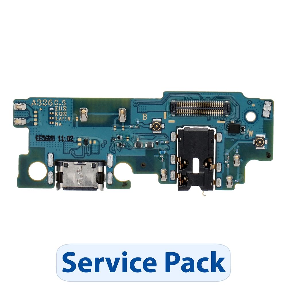 Rinkinys įkrovimo plokštė SAMSUNG A32 5G A326B GH96-14158A