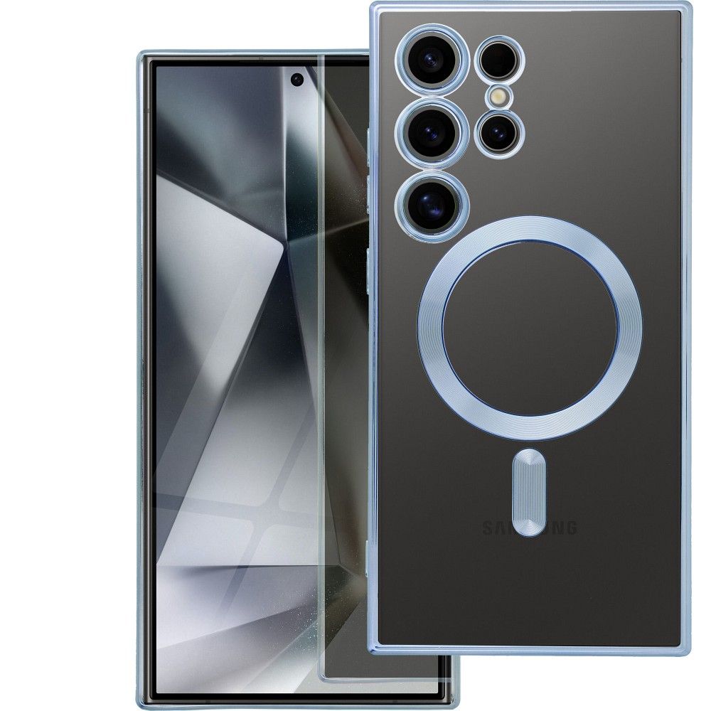 ELECTRO MAG COVER dėklas suderinamas su Magnetine SAMSUNG S25 FE mėlynas