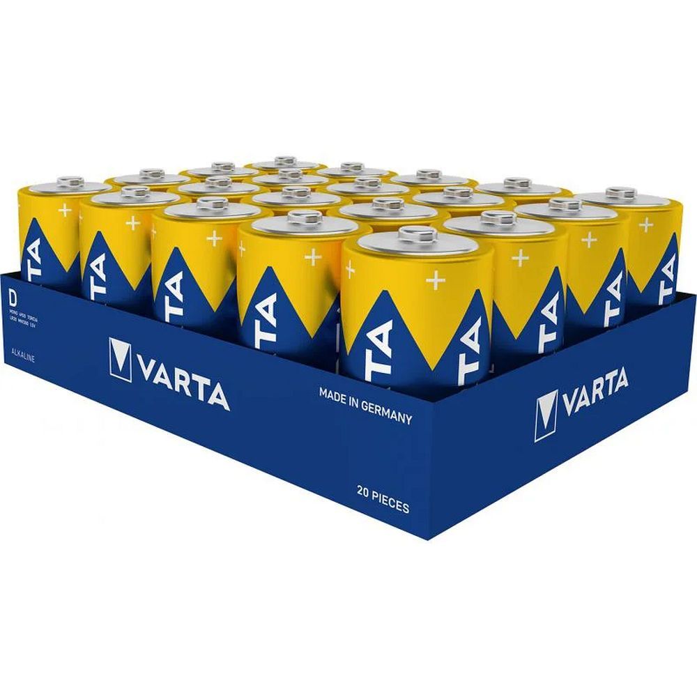 VARTA alkalinė baterija R20 (Type D) Industrial Pro 20 vnt.