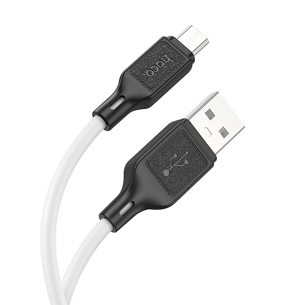 Kabelis USB-A į Micro USB Hoco 2,4A 1 m X90 baltas