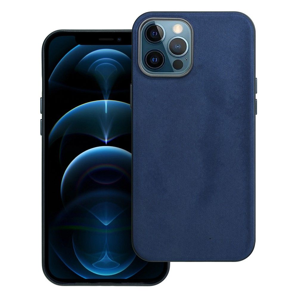 Dėklas telefonui WOVEN MAG COVER, suderinamas su MagSafe, iPhone 12 Pro Max, mėlynas