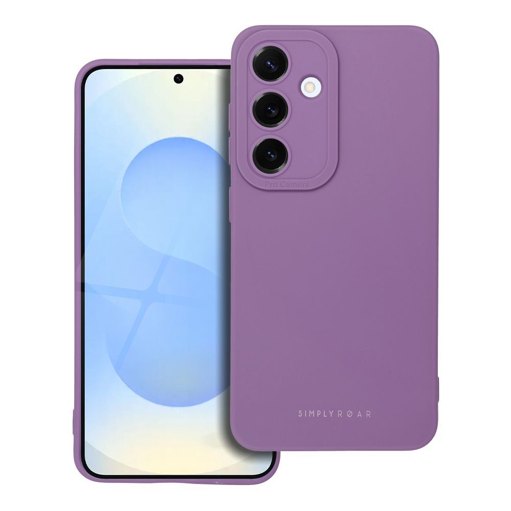ROAR dėklas LUNA Samsung S25 violetinis