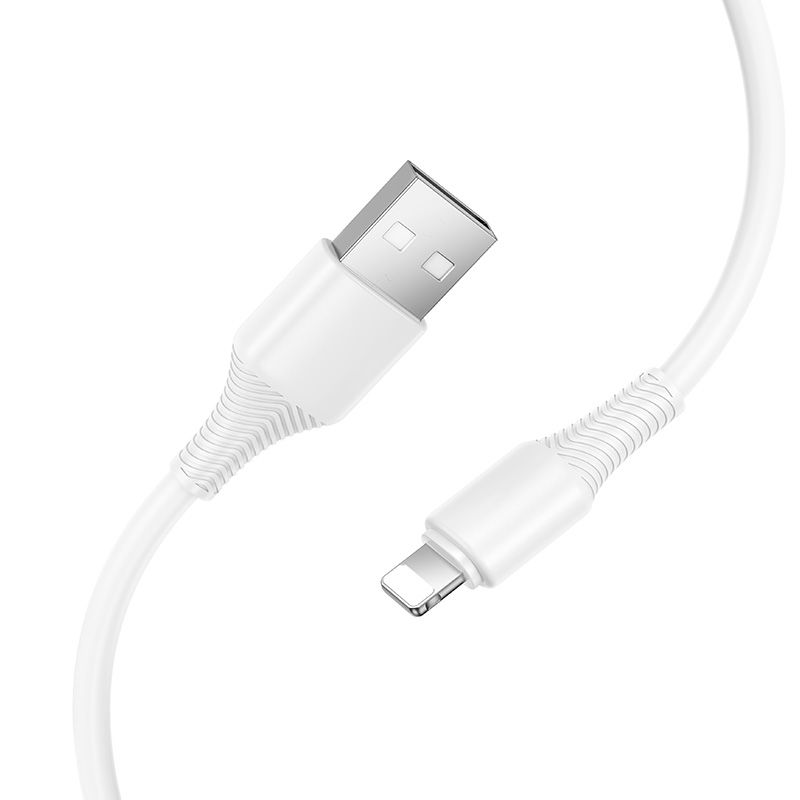 Kabelis (m) USB-C į Lightning Hoco PD 27W 1 m X120 - baltas (m)