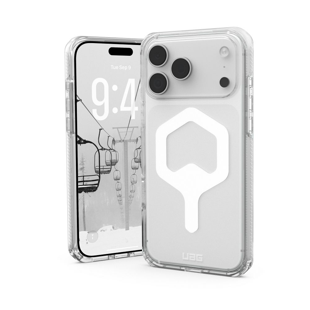 UAG Urban Armor Gear dėklas PLYO suderinamas su MagSafe iPhone 17 Pro Max ledinis / baltas