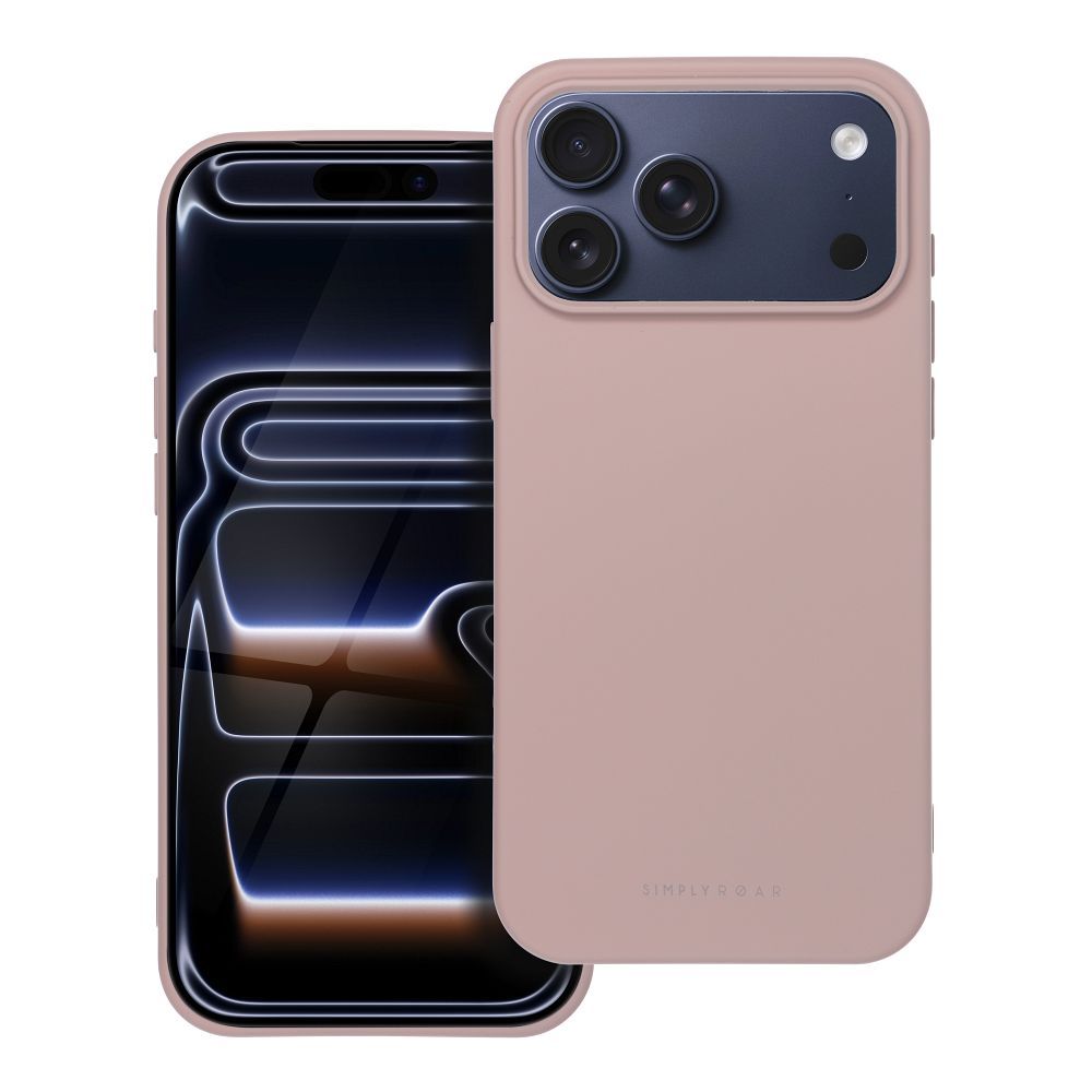 Roar Space Dėklas telefonui iPhone 17 Pro Max - rožinis