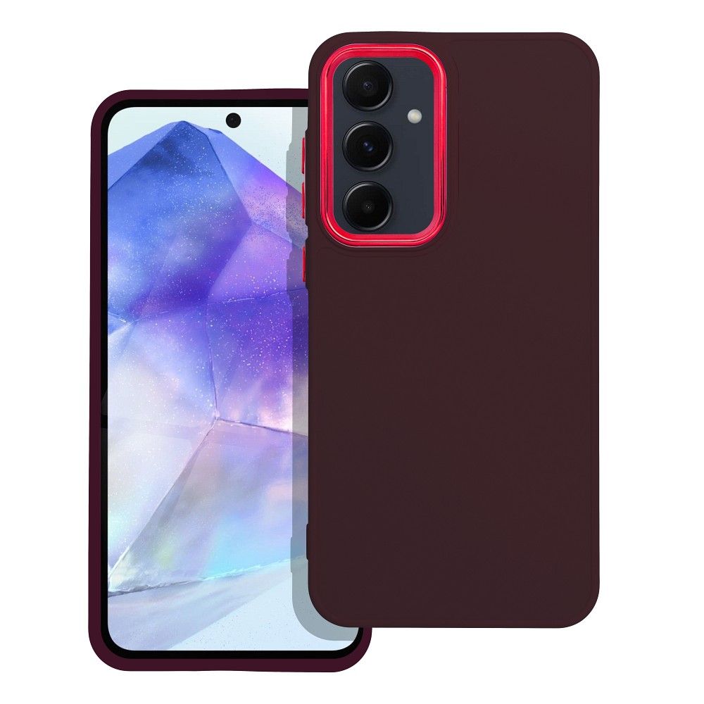 FRAME dėklas telefonui SAMSUNG A55 5G violetinis