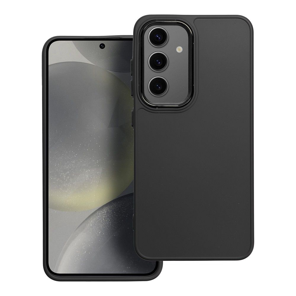 FRAME dėklas telefonui SAMSUNG S24, juodos spalvos