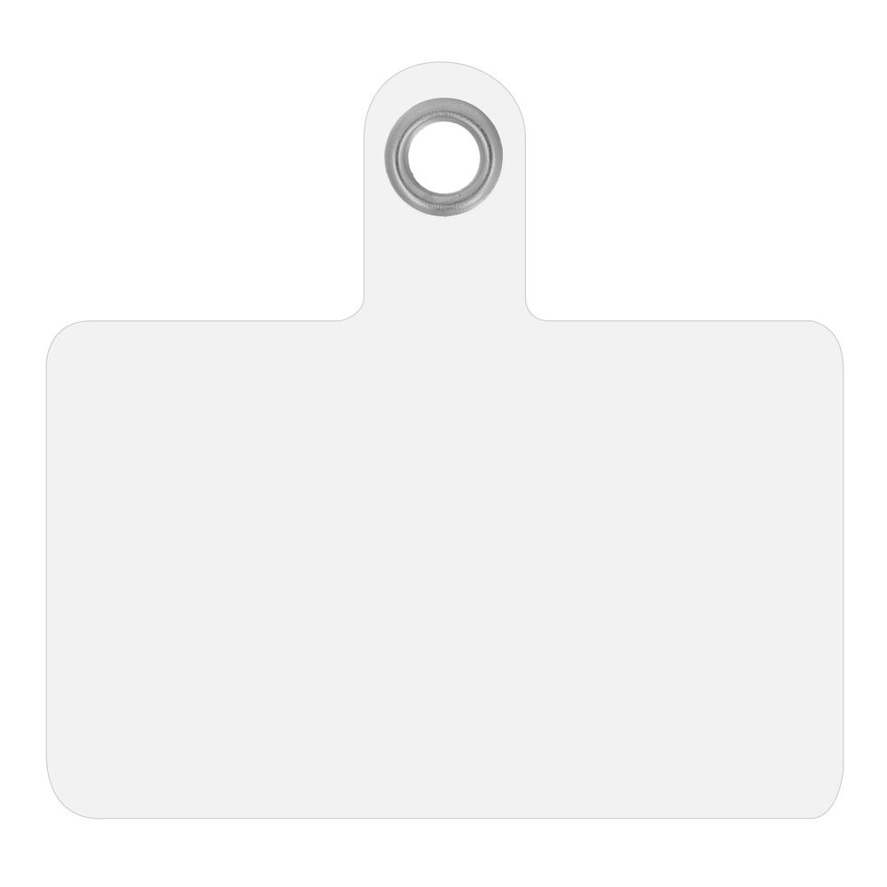 Įdėklas telefonui pakabukui / standus - skaidrus