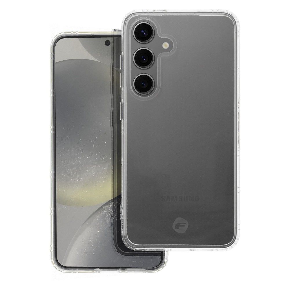 FORCELL F-PROTECT ilgalaikis plonas dėklas SAMSUNG S24 - skaidrus