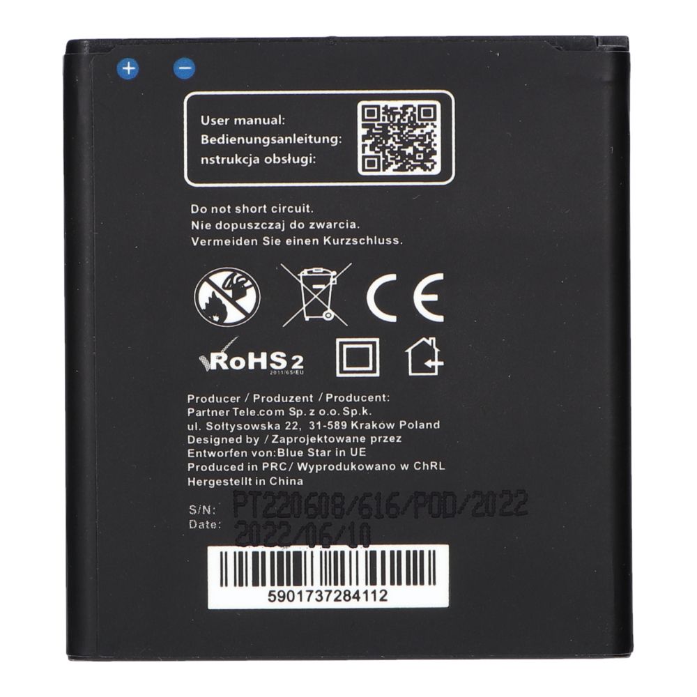 Išorinė baterija Samsung Core Prime G3606 G3608 G3609 2800 mAh Blue Star Premium