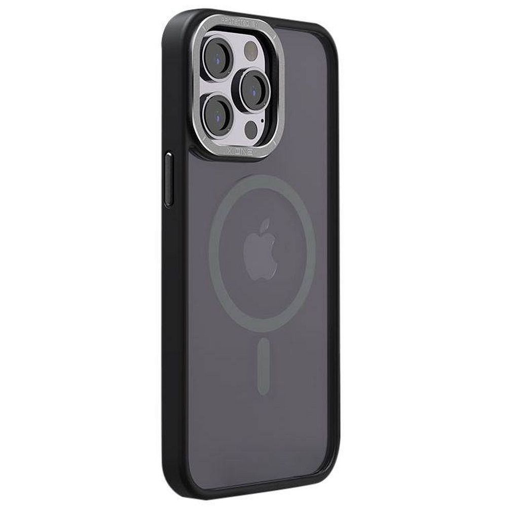 X-ONE Dropguard Magnetinis dėklas Air (suderinamas su MagSafe) - Apple iPhone 16 Pro juodas