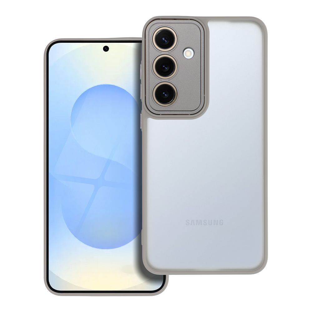 VARIETE Dėklas telefonui SAMSUNG S25 Plus pilkas