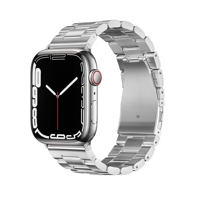 FORCELL F-DESIGN FA10 nerūdijančio plieno laikrodžio juosta Apple Watch 38 / 40 / 41 mm - sidabrinė