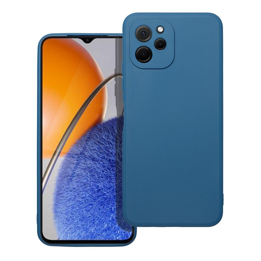Matinis dėklas telefonui HUAWEI Nova Y61 4G mėlynas