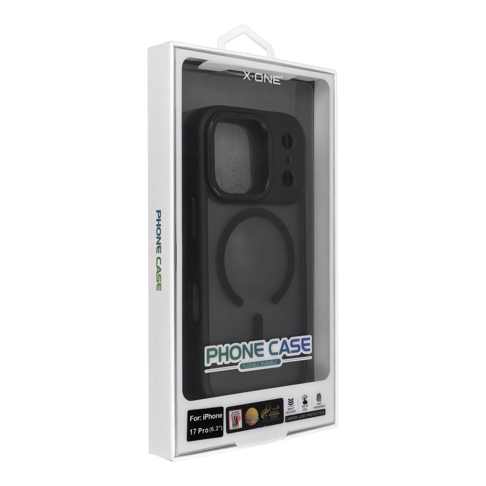 X-ONE Dropguard Magnetinis dėklas Air - Apple iPhone 17 Pro juodas