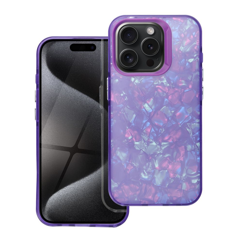 TUTTI FRUTTI dėklas IPHONE 15 PRO MAX violetinis