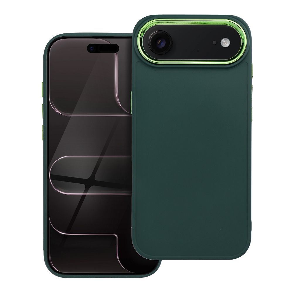 FRAME dėklas telefonui IPHONE 17 Air žalias