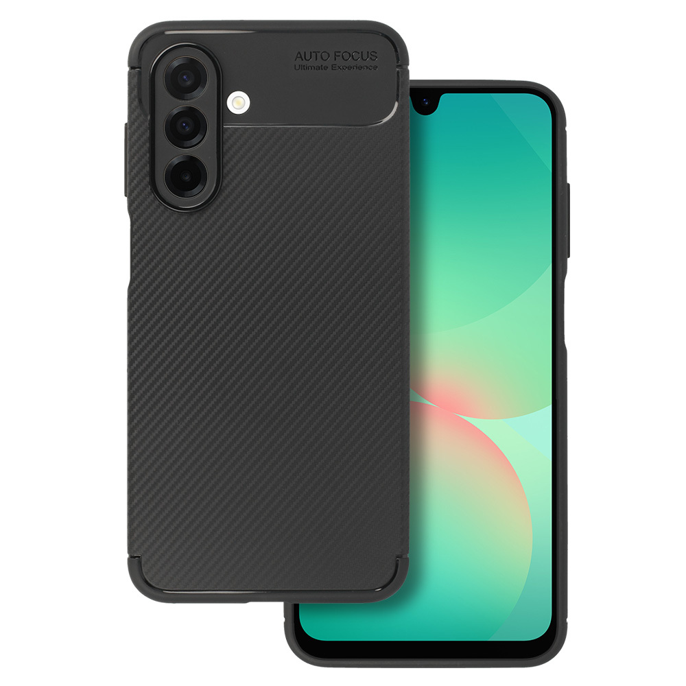 Apsauginis stiklas Tel Protect Carbon Elite skirtas Samsung Galaxy A26 5G juodas