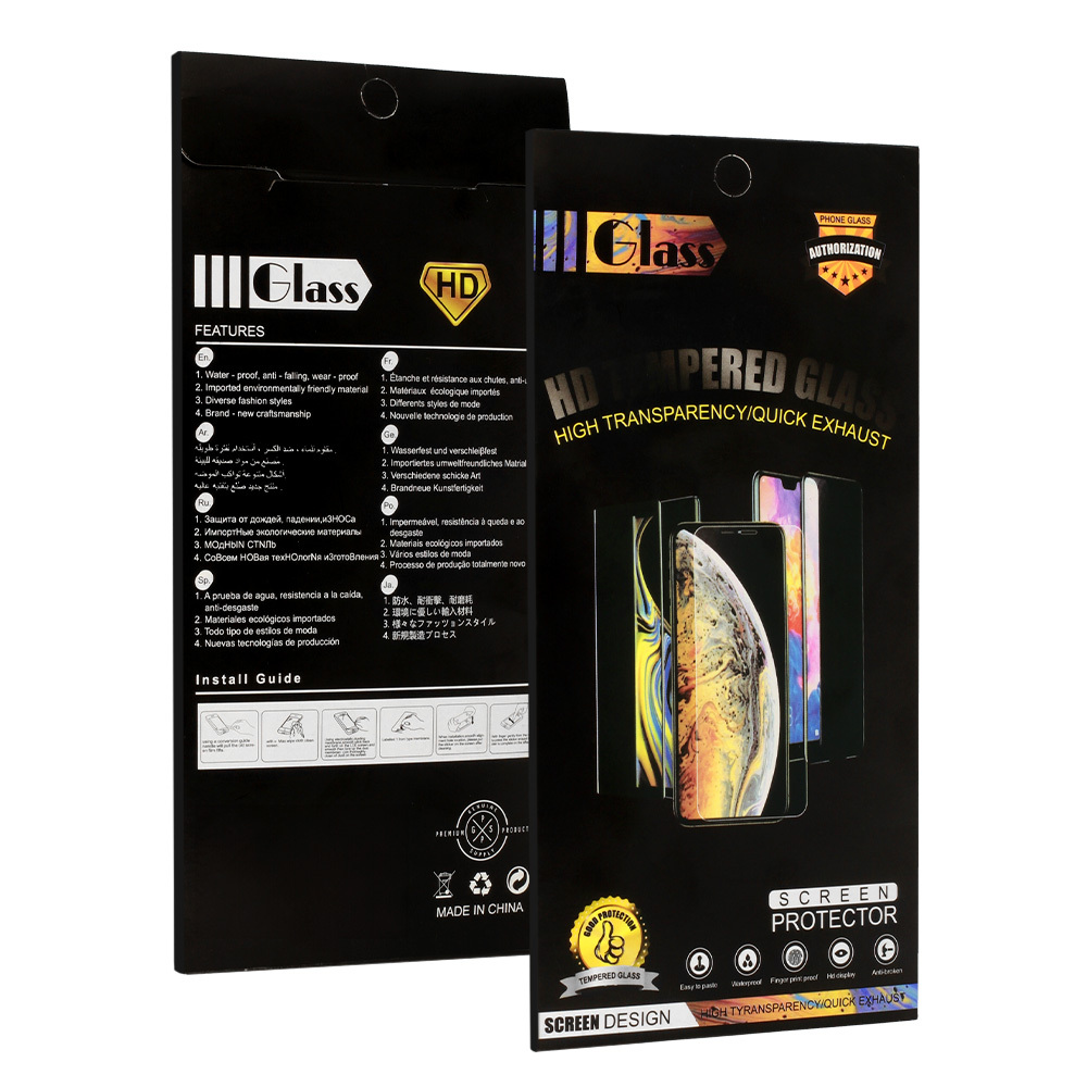 Apsauginis stiklas HARD 2.5D Samsung Galaxy S25 Ultra (su pirštų atpažinimo atrakinimu)